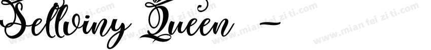 Sellviny Queen字体字体转换